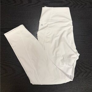 Fabletics Pureluxe High Waisted White Leggings